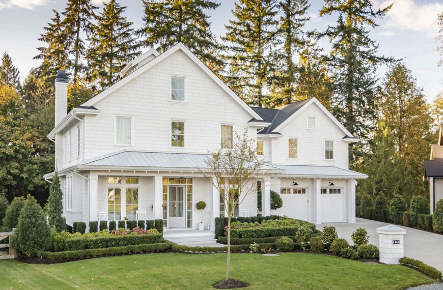 5 Gorgeous White Paint Colors for Home Exteriors