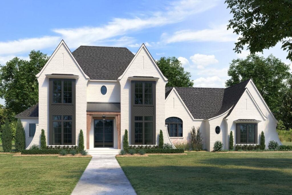 Editor S Picks 5 Transitional Style House Plans Architectural Designs   56497SM Render 1614715276 1024x683 