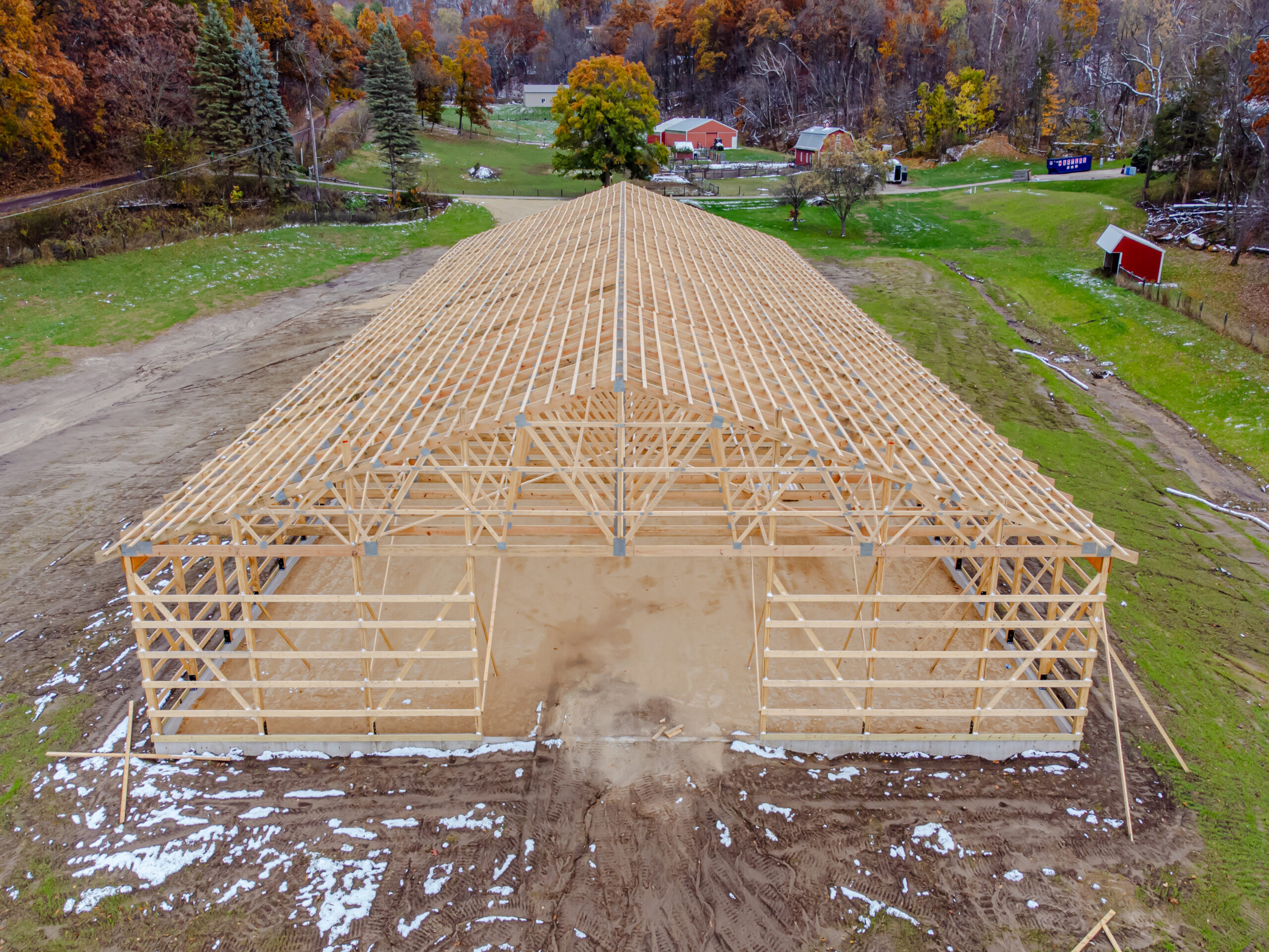 Post-Frame vs. Timber Frame Construction