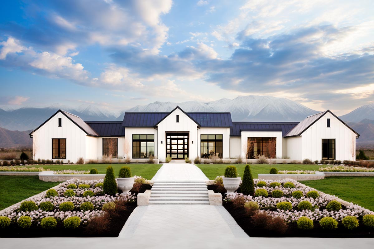 Plan 420130WNT
EXCLUSIVE
Contemporary Ranch Plan with Split Bedroom Closed Layout - 3370 Sq Ft Structural Engineering