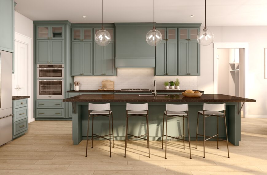 3 Fresh Kitchen Designs: Vibrant and Unique Cabinet Colors