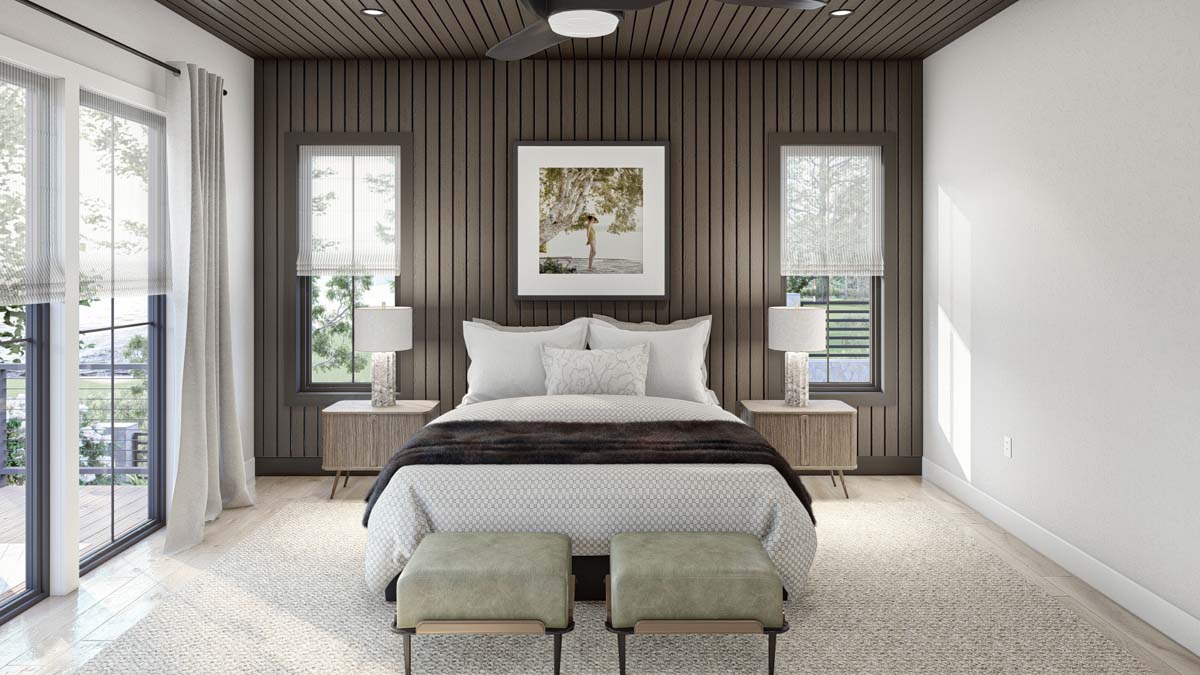 Master Bedroom Decor - Plan 623312DJ
Lake House Plan with Dog Trot and Guest Suite - 4271 Sq Ft - Architectural Designs