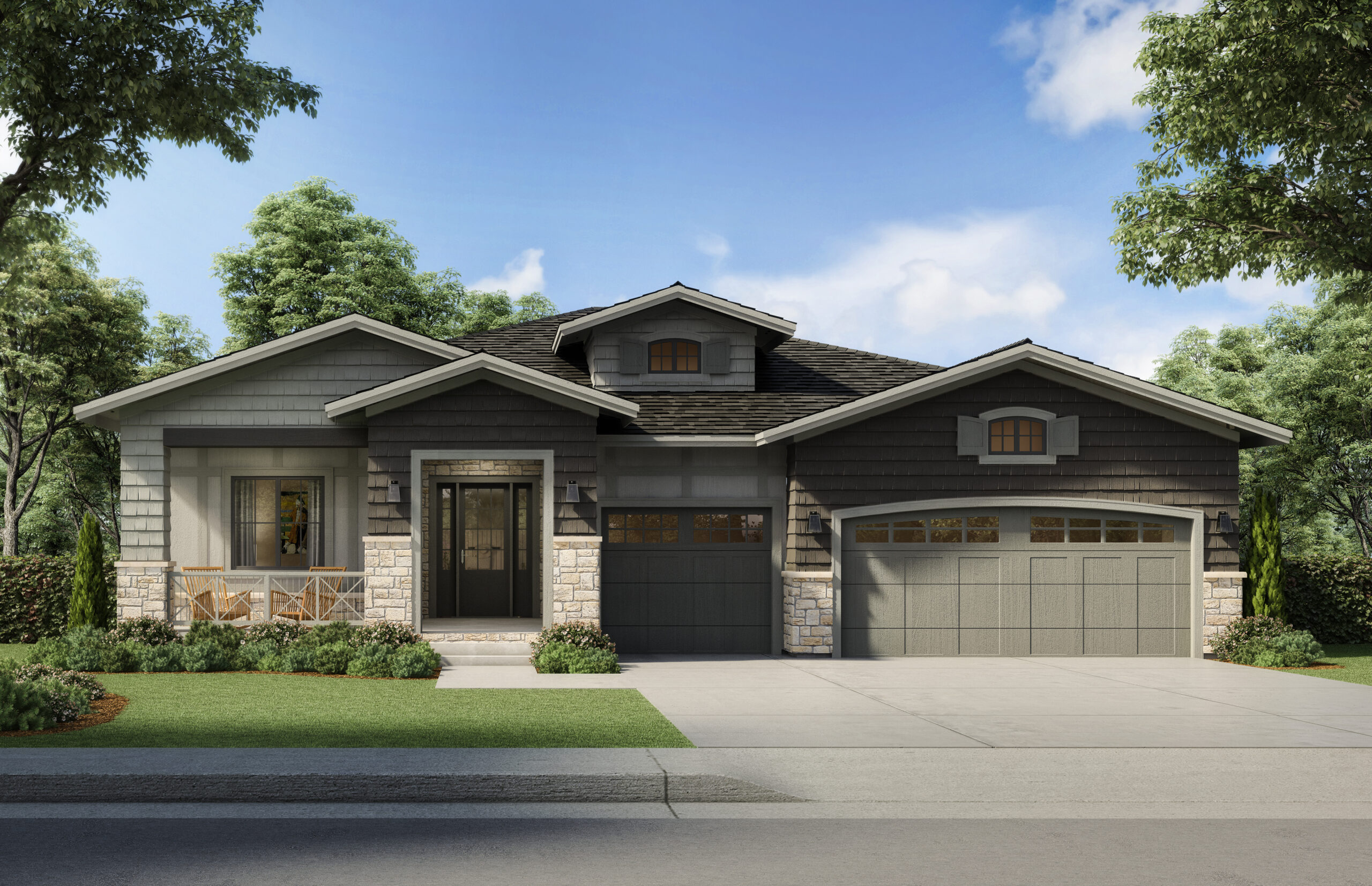 Plan 64509SC
EXCLUSIVE
One-level Craftsman Plan with Optional Lower Level