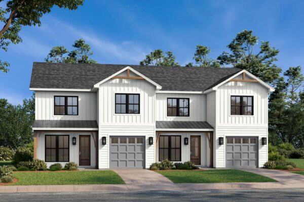 New American Multi-Family House Plans: Trending Duplexes ...