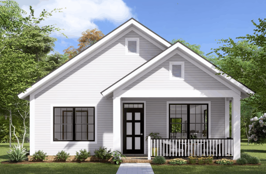 Plan 52253WM 3 Bed Cottage with Options - 1397 Sq Ft